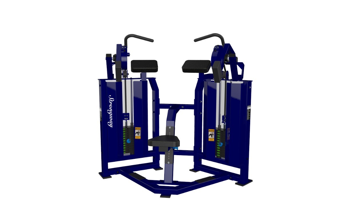 H-02 分动插片配重式二头肌训练器 （110kg）