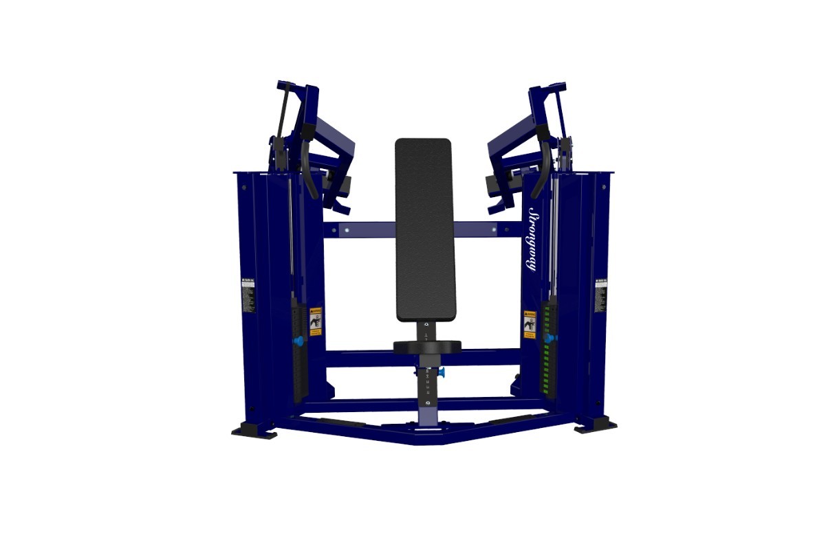 H-10 分动插片配重式推肩训练器（160kg）