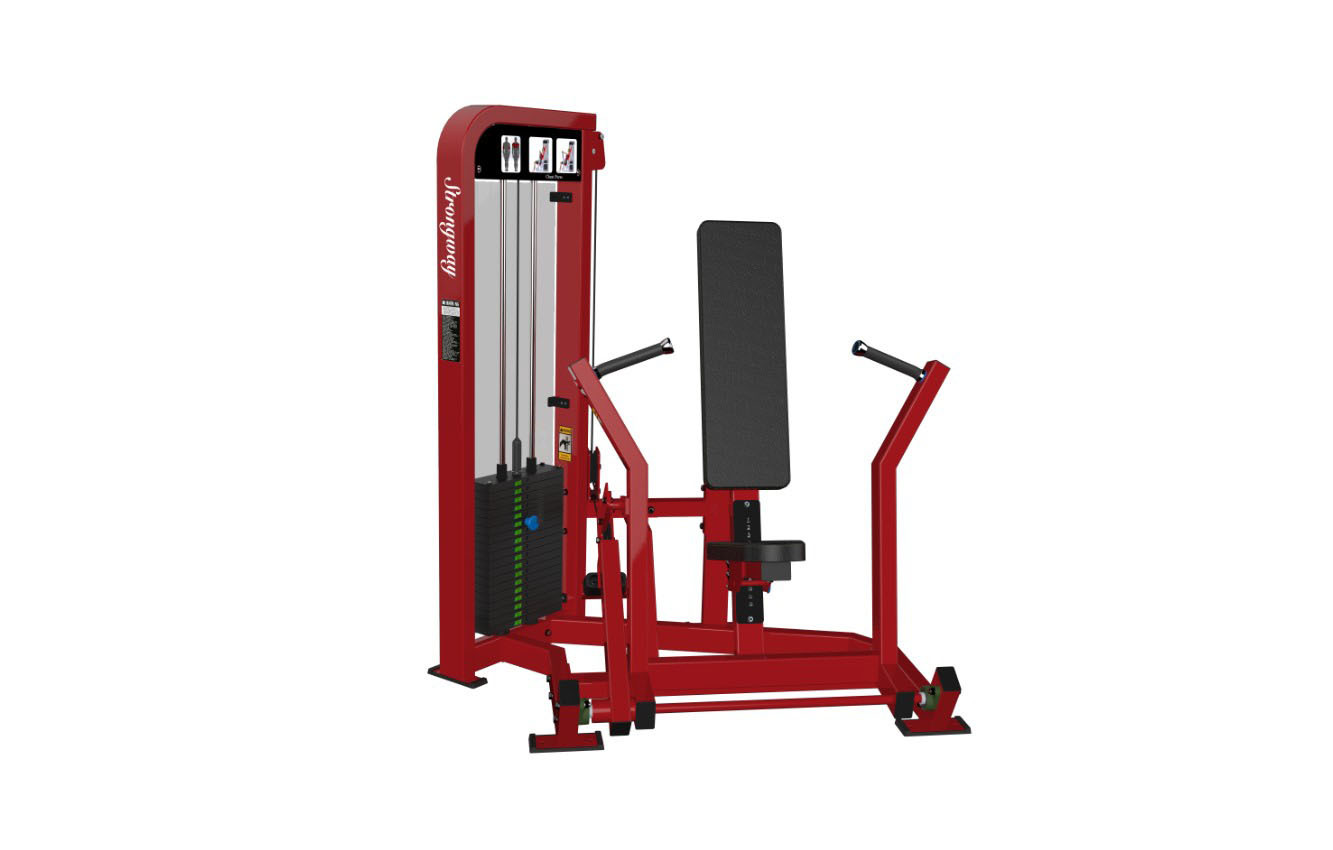 DS10 坐式胸肌推举训练器 （90kg）