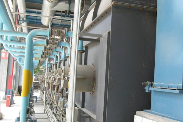 Gas-fired rotary kiln