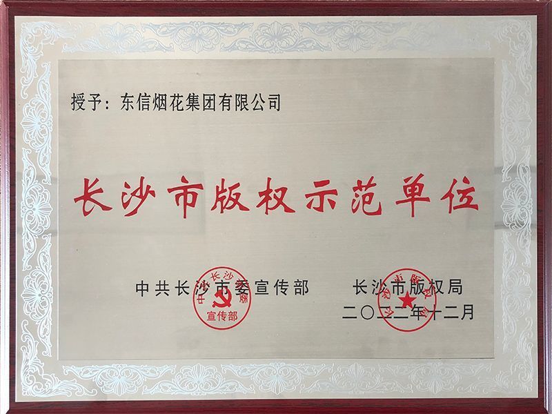 长沙市版权示范单位