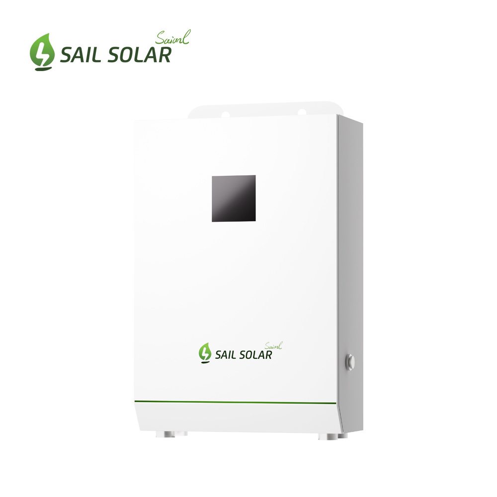 Inversor solar de alta frecuencia de fase única de 5.5 Kw de DC a AC, inversores híbridos inteligentes con certificado CE
