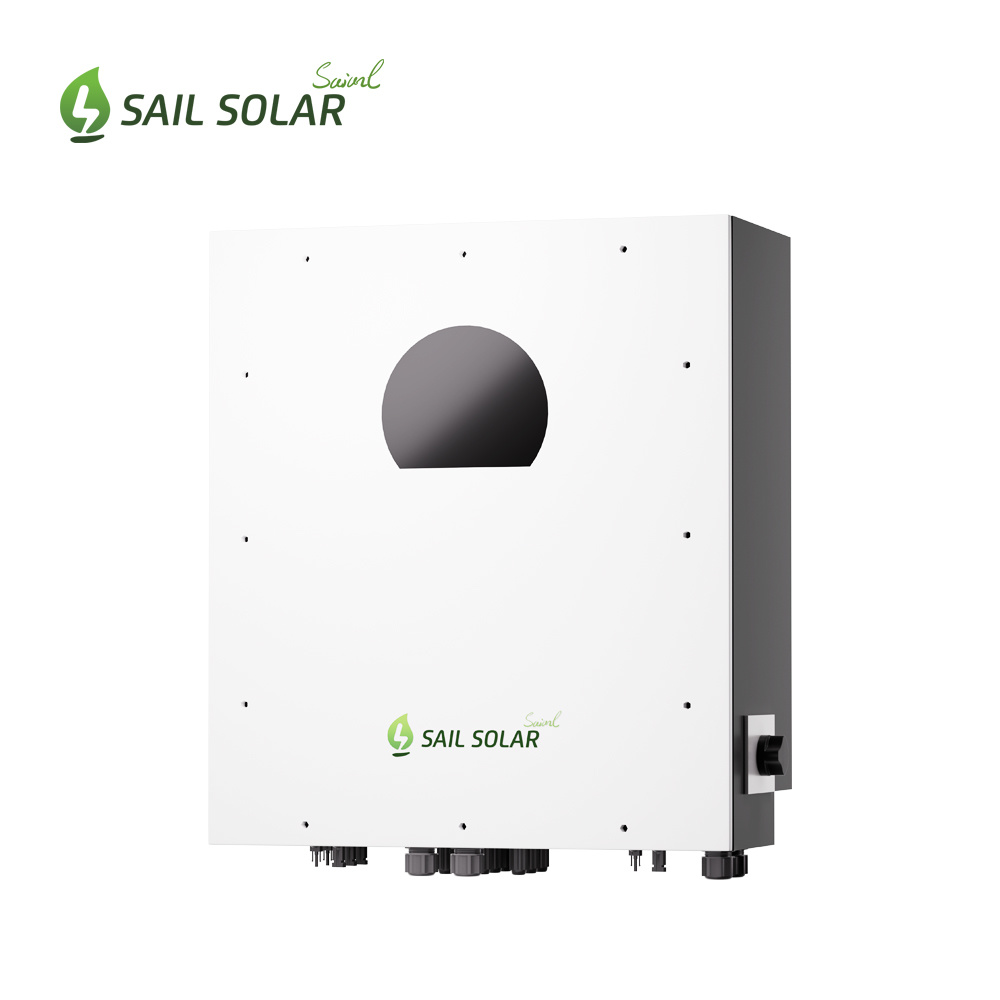 Inversor solar híbrido de 30kw Sail Solar de alta tensión y 3 fases MPPT para uso industrial