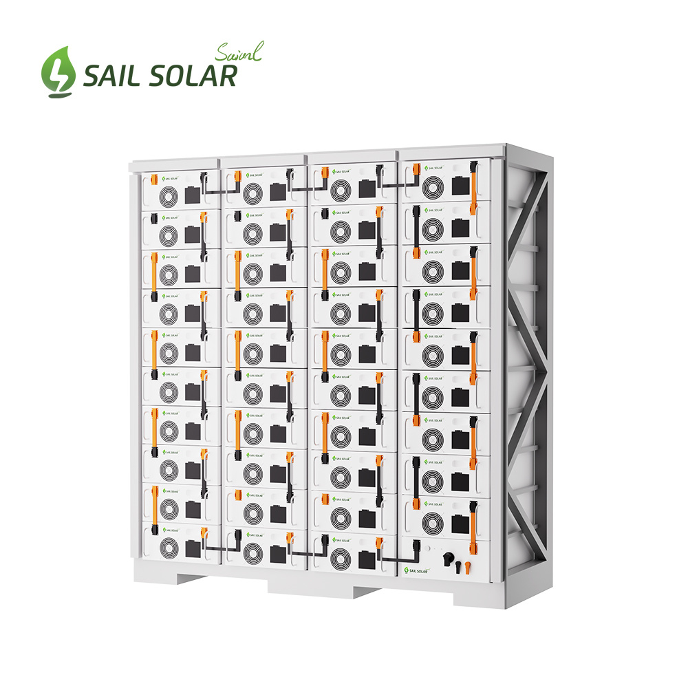 Sail Solar 150kwh 280ah 51.2v LiFePO4 Lithium Battery Pack High Voltage Energy Power System Lithium Battery All One System