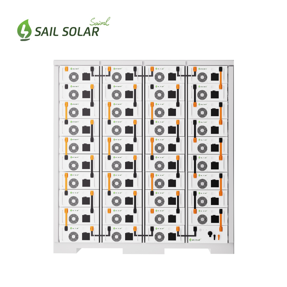 Sail Solar 150kwh 280ah 51.2v LiFePO4 Lithium Battery Pack High Voltage Energy Power System Lithium Battery All One System