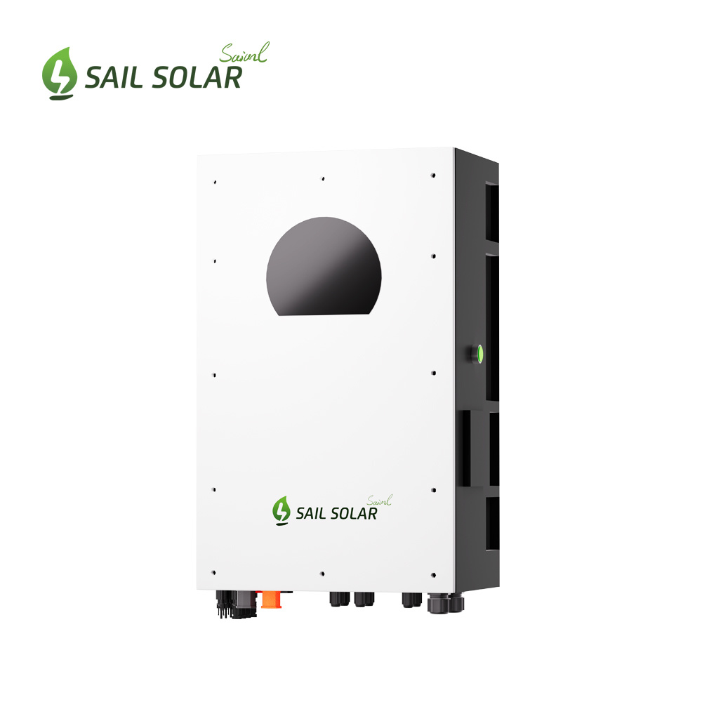 Inversor de batería para almacenamiento de energía en el hogar de 10 Kw Inversor solar híbrido de buena calidad con dos rastreadores MPP