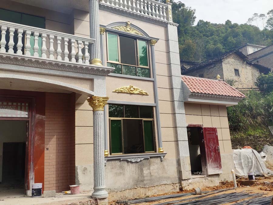 廣西桂平莫府桂漆多彩涂料工程