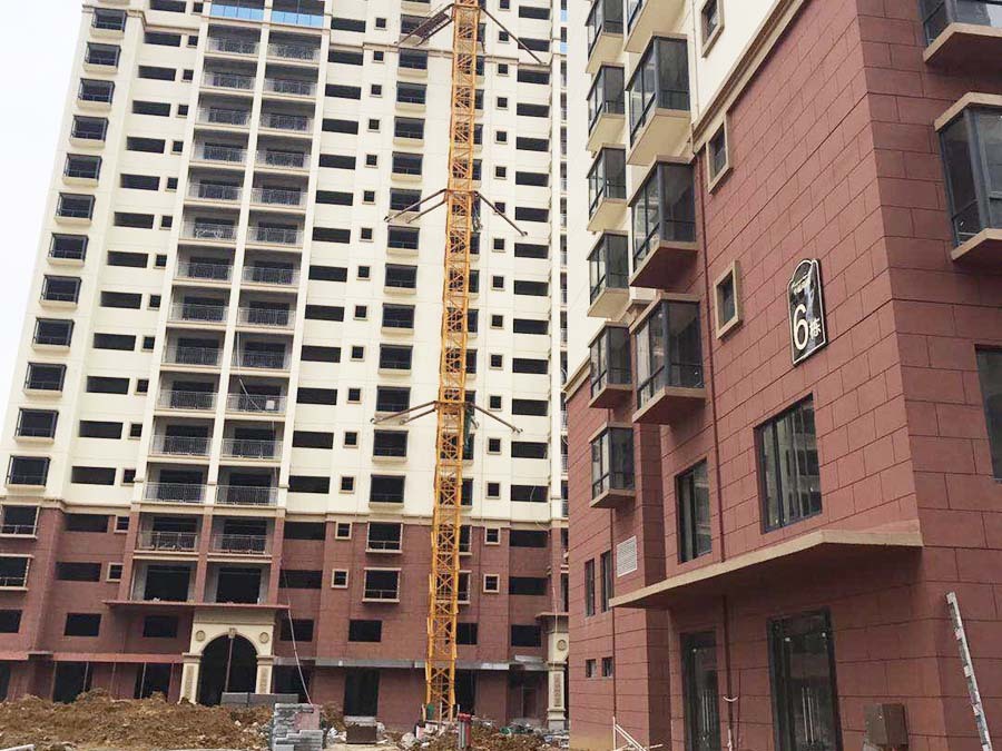 廣西黎塘鎮幸福嘉園外墻涂料工程