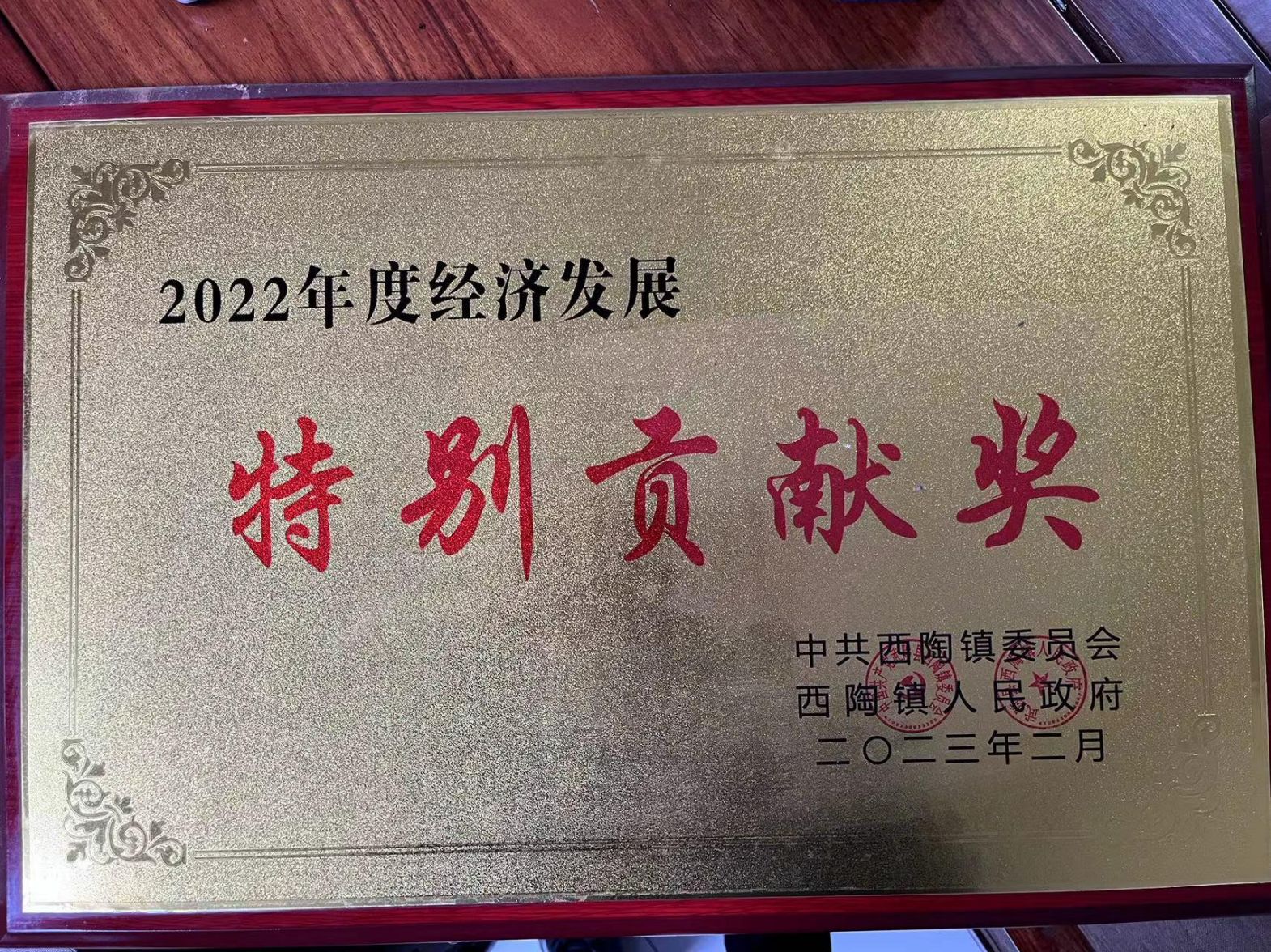 特别贡献奖