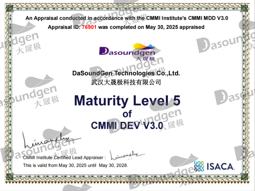 软件能力成熟度CMMI5级认证