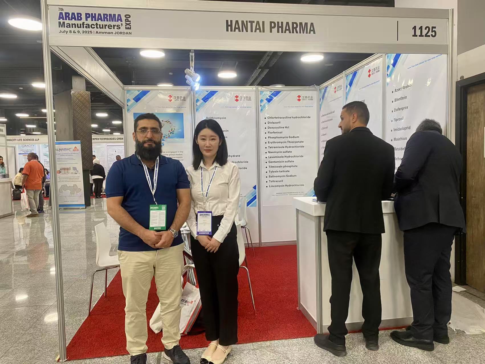 Arab Pharma, Jordan Pharmaceutical Exhibition 2025, July 8-9, Booth No. 1125
