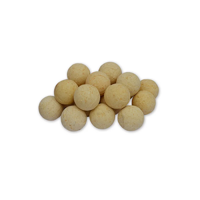 Siliceous refractory balls