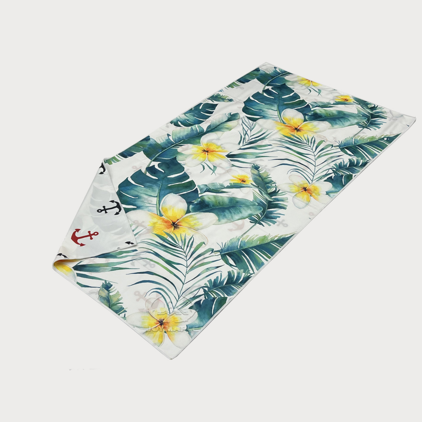 Custom Double Printed Suede Microfiber Beach Towel