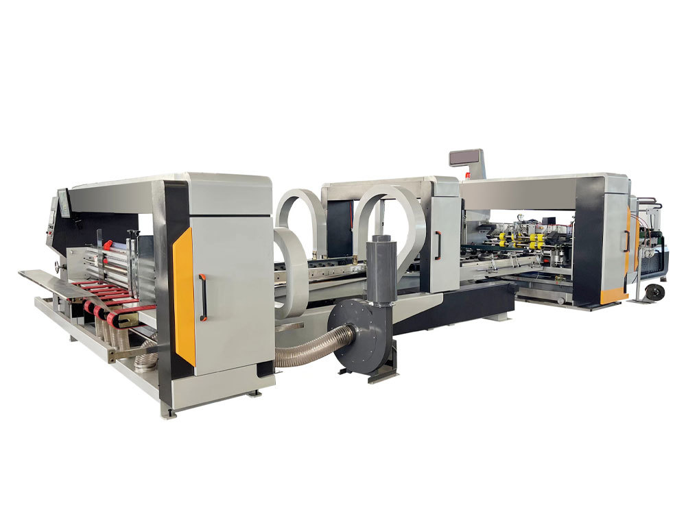 Automatic stitcher gluer machine