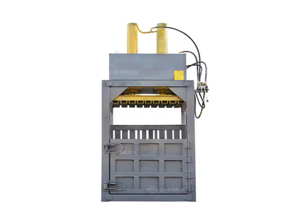 Waste paper pressure strapping machine