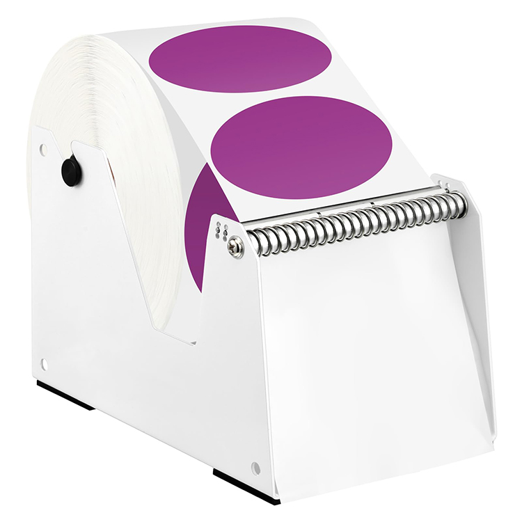 JH-Mech Label Dispenser Manual Metal Adjustable Space Saving