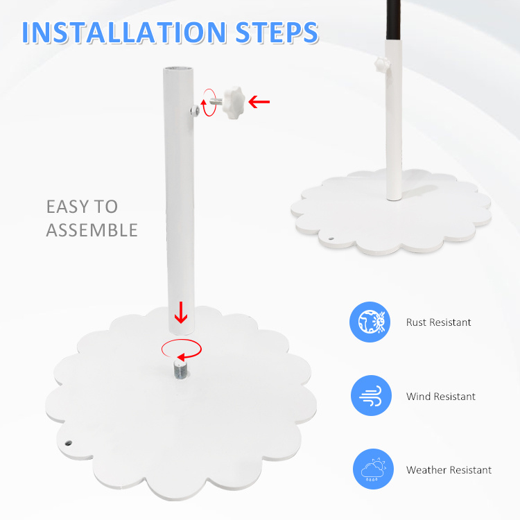 JH-Mech Metal Umbrella Base Supplier