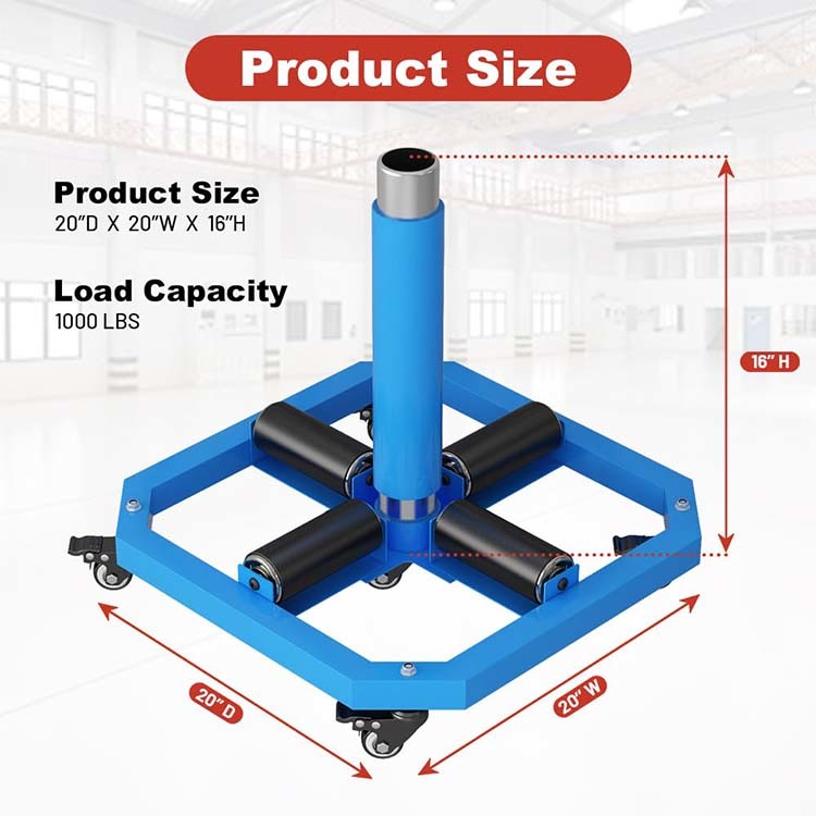 JH-Mech Cable Reel Dispenser OEM Heavy Duty Craft Wire Storage