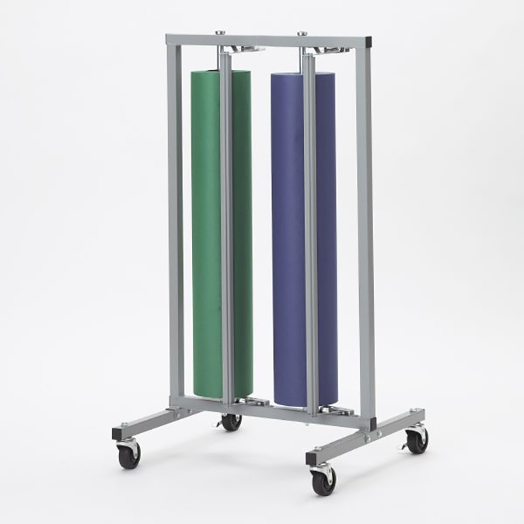 JH-Mech Steel Paper Roll Dispenser Rack Simple Assembly and Practical Efficien
