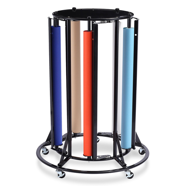 JH-Mech Stainless Steel Roll Paper Rack Effortlessly Move and Position
