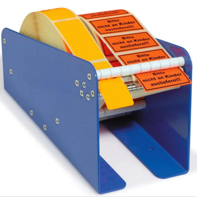 JH-Mech Label Dispenser Manual Adjustable Soft Rubber Spacers