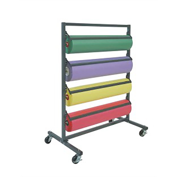 JH-Mech Roll Paper Rack 38" Width Portable Easy Roll Changing