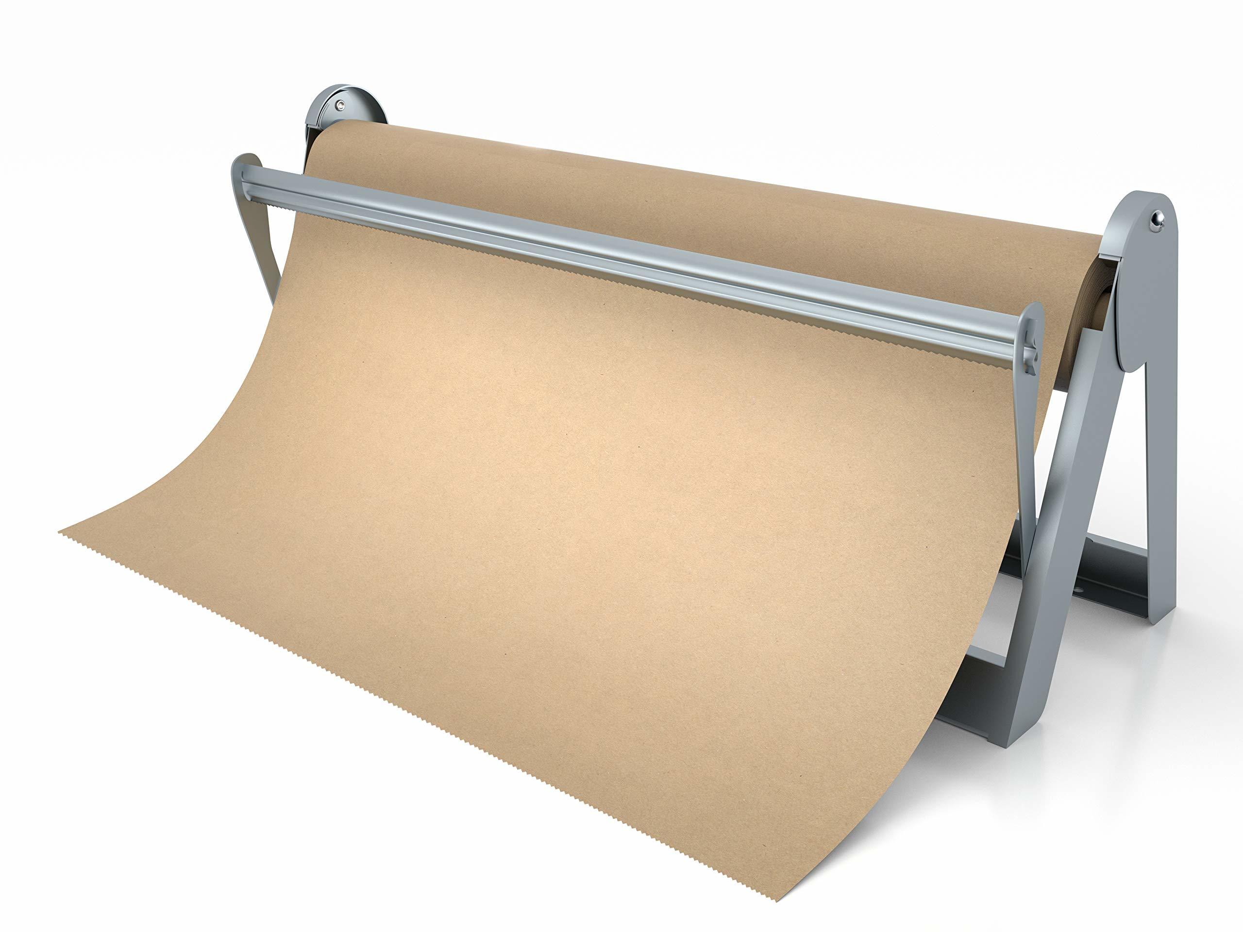 JH-Mech Foldable Paper Cutter Dispenser Metal Adjustable Suitable for Kraft Paper