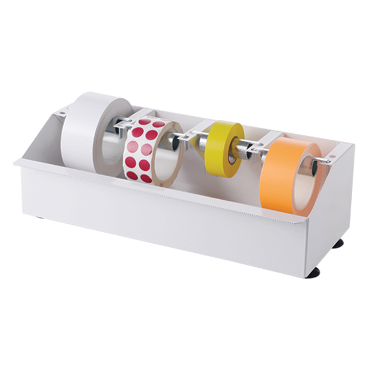 JH-Mech Tape Dispenser Holder White Steel Multipurpose