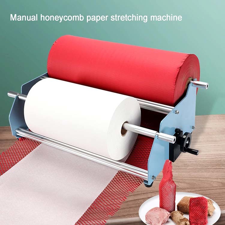 JH-Mech Honeycomb Packing Dispenser Paper Wrap 15"x400' Sustainable Alternative to Bubble Cushioning Wrap