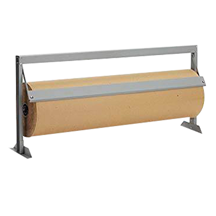 JH-Mech Kraft Paper Roll Dispenser and Cutter Movable and Heavy Duty