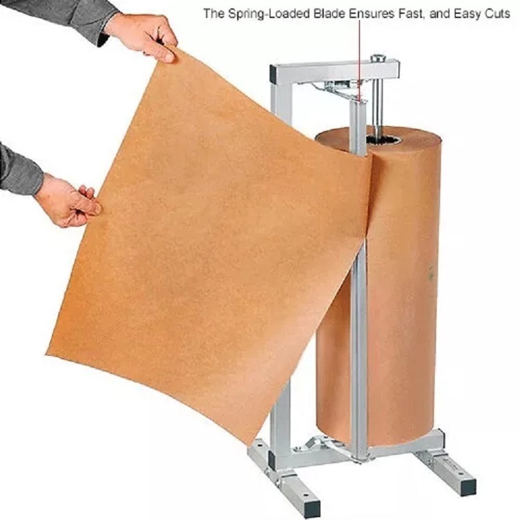 JH-Mech Vertical Kraft Paper Roll Dispenser Grey Customized for Office
