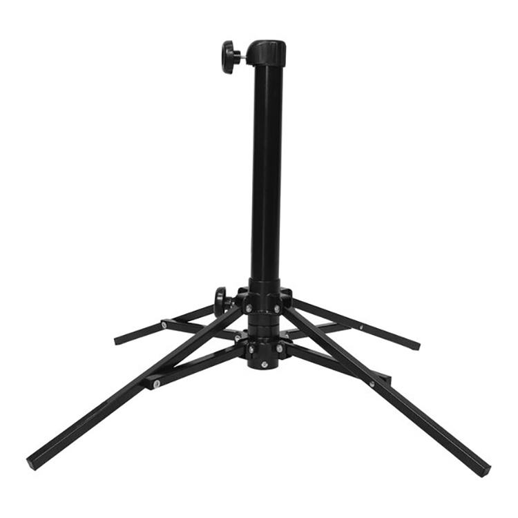 JH-Mech Umbrella Bracket Foldable Steel Umbrella Anchor Black