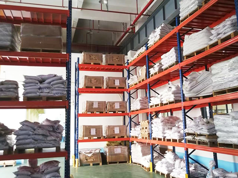 Raw material area