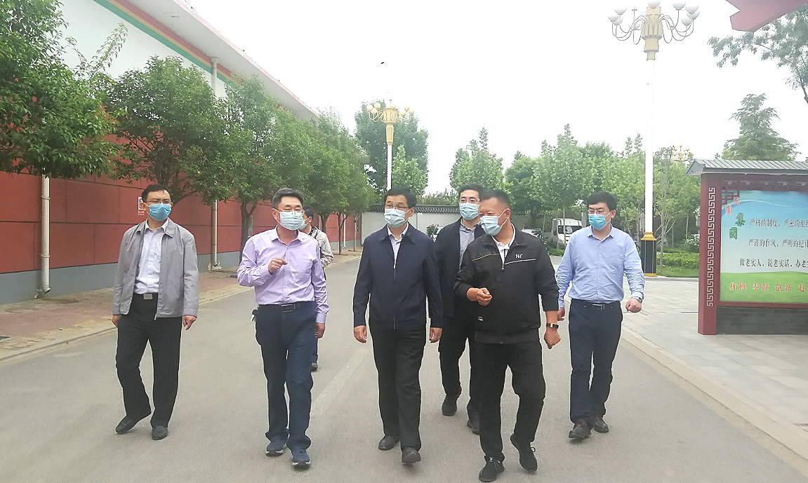 The third tour supervision working group of the city came to Hongye to supervise the work.