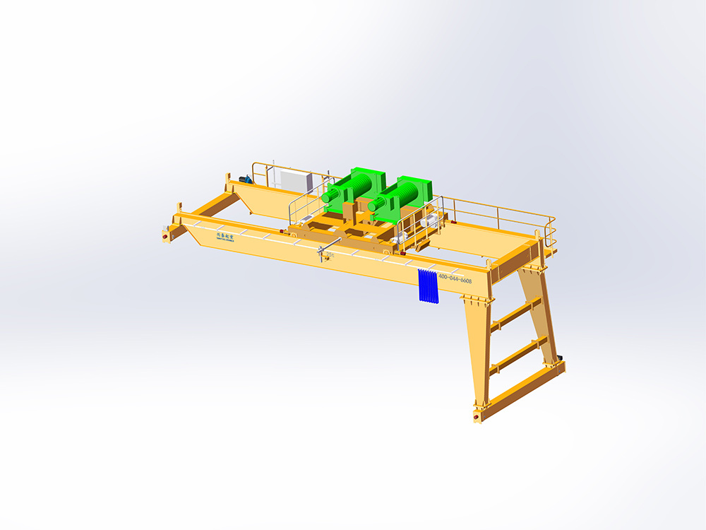 25+25 overhead crane type testing