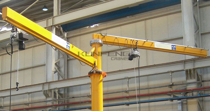 Double-arm cantilever crane