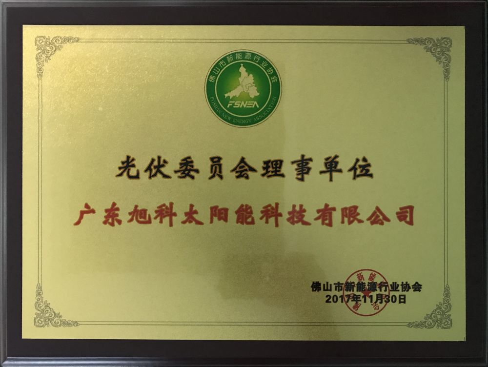 Foshan New Energy Association Director Unit Foshan New Energy Association Director Unit