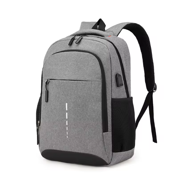 Korean Oxford cloth reflective strip large capacity junior high school student bag business fashion backpack