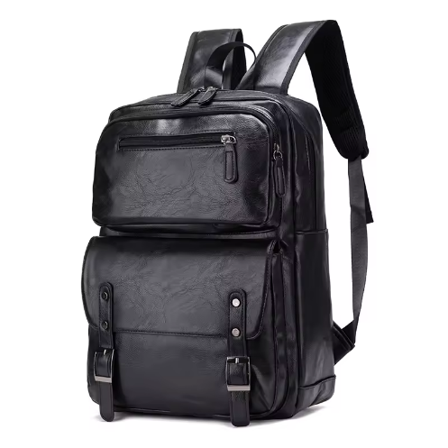 factory supplied Waterproof Notebook PU school backpack business laptop backpack bags