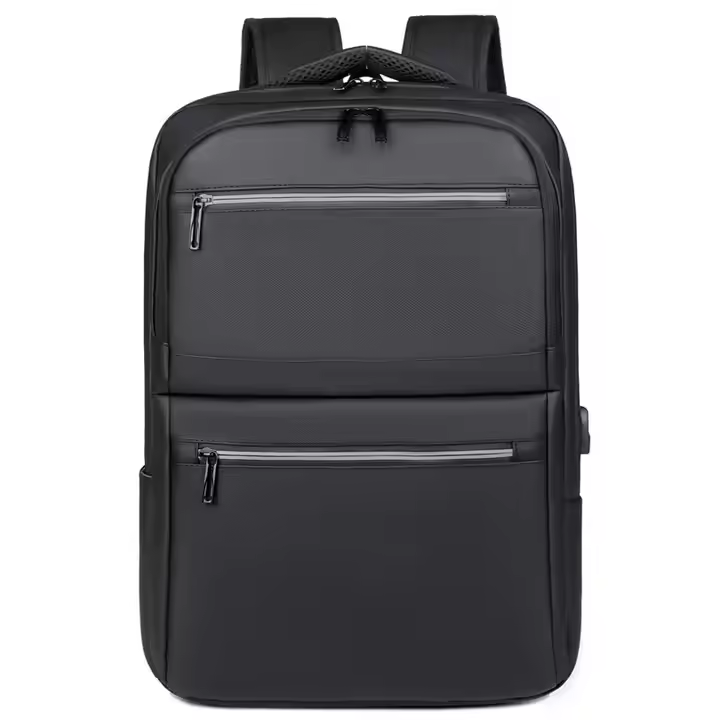 Wholesale Durable Business Travel Waterproof Laptop Backpack Oxford Multifunctional School Bag with USB Charging Port