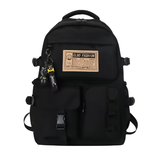 Large capacity simple schoolbag female Korean version of primary school students junior high school backpack