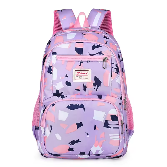 Schoolbag female primary school students light backpack small fresh girl college wind backpack