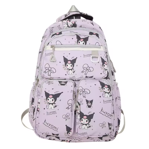 Kulomi schoolbag girls and middle school students all cute girl large capacity backpack