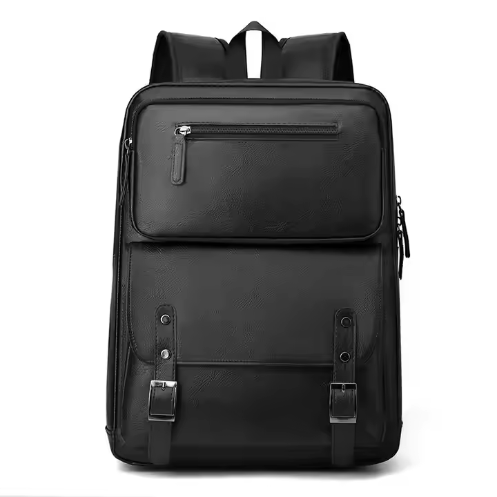 Luxury Pu Leather Large Capacity Laptop Backpack Waterproof Computer Bag for College Student Custom Made LOGO Luxury Pu Leather Large Capacity Laptop Backpack Waterproof Computer Bag for College Student Custom Made LOGO