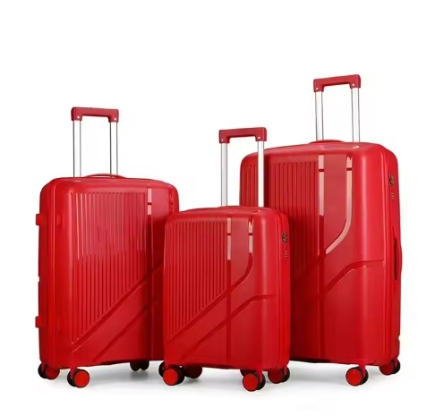 unisex custom 4 wheels spinner pp suitcase set with private lable pp suitcase set unisex custom 4 wheels spinner pp suitcase set with private lable pp suitcase set