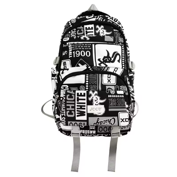 Backpack male new personality graffiti junior high school travel college high school backpack