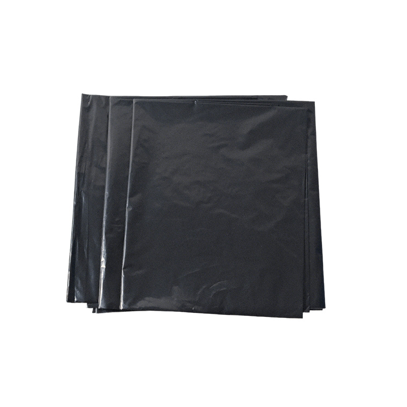 Qizheng Flat-Top Pull-Out Trash Bag (Dry Waste) 90*100*2-Wire, 20 bags/bag, 35 bags/box, Black