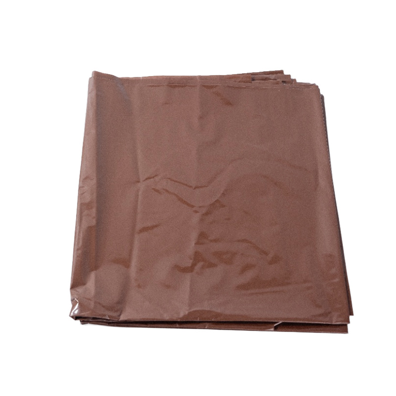 Qizheng Flat-Top Pull-Out Trash Bag (Wet Waste) 90*100*2-Wire, 20/Pack, 35/Pack, Brown