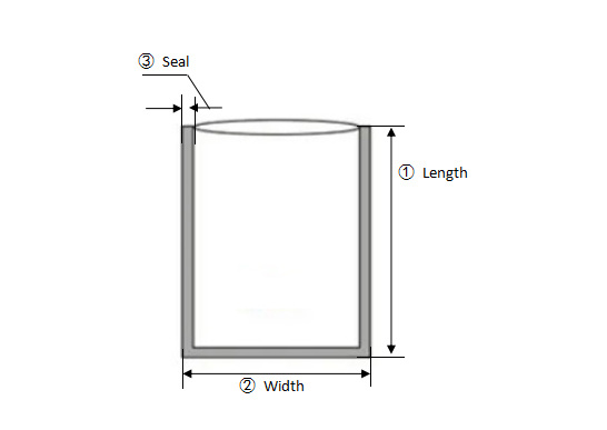 3 side seal bag