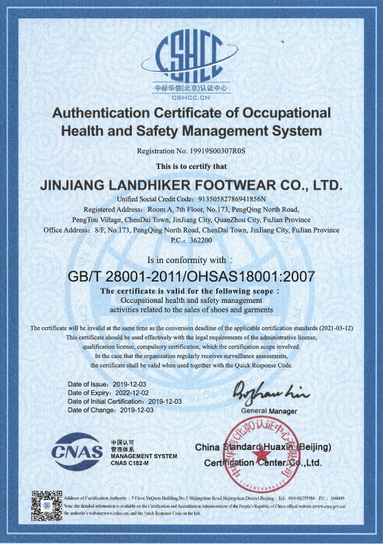 Inspection Certification
